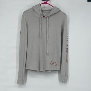 Third coast cotton blend lightweight hoodie